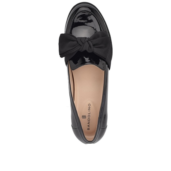 Bandolino Lindio Black Loafers – Bow Detail Slip-On – Size 6.5 – NWT - Picture 5 of 6